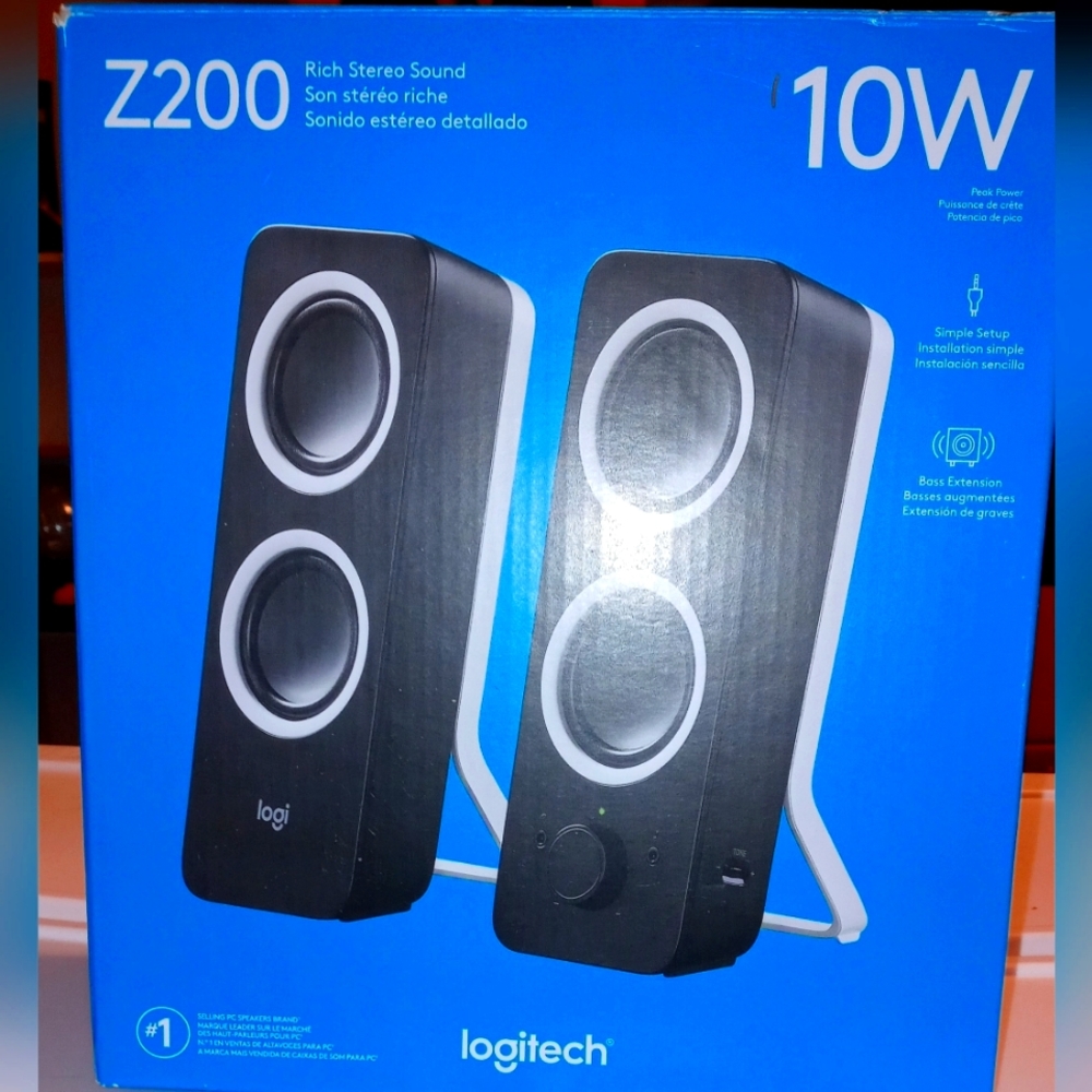 Logitech Z200 Multimedia Stereo Speaker